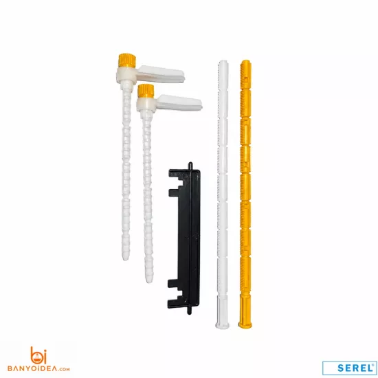 Serel Gömme Rezervuar İnce Çerçeve İtici Çubuk Set